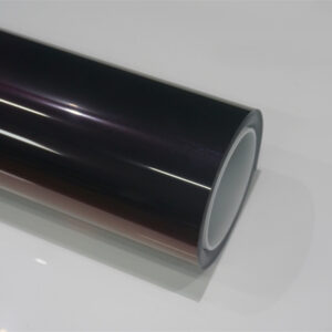 Chameleon Black Red Paint Protection Film 7.5 Mil Self Healing PPF