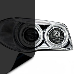 Linkfuture Dark Smoke Air-tint Headlight Film